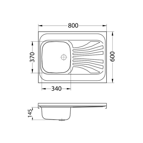 ALVEUS Sudopera Classic 30 desna fi 60 mat - 1009077