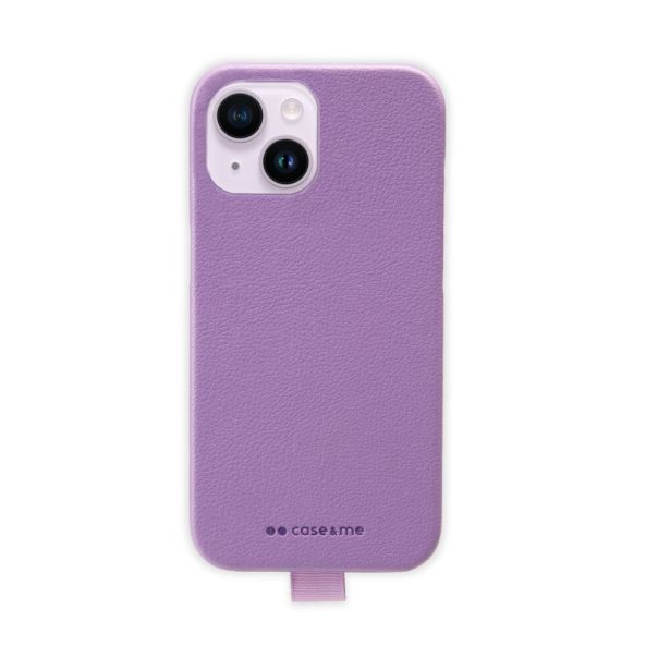 Case&Me Futrola od eko koze iPhone 15 lavanda - 223945