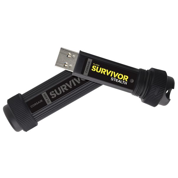 CORSAIR USB flash memorija Survivor Stealth, crna - CMFSS3B-512GB