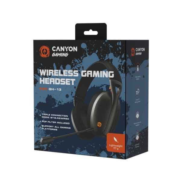 CANYON Gaming slušalice BT 7.1 BK3288X - CND-SGHS13B