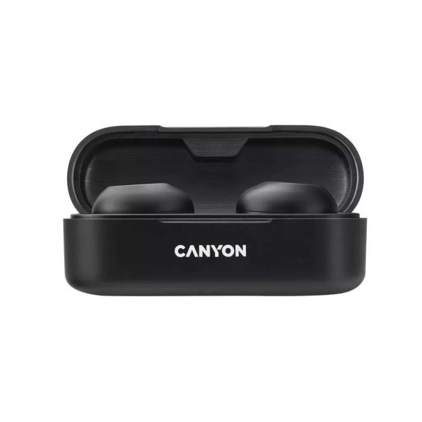 CANYON Bluetooth slušalice TWS-1, crna - CNE-CBTHS1B