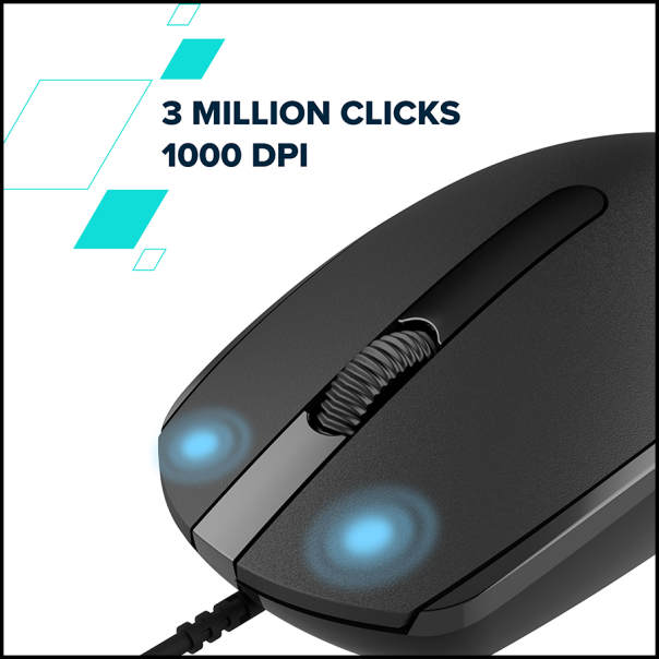 CANYON Wired optical mouse with 3 buttons, DPI 1000, with 1.5M USB Mountain lavender - CNE-CMS10ML