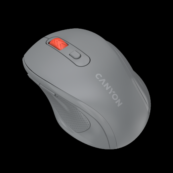 CANYON 6 buttons wireless 2.4Ghz mouse, MX8650A Sensor, DPI up to 1600,Injection case - CNE-CMSW20DG
