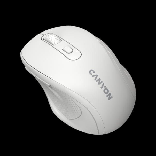 CANYON 6 buttons wireless 2.4Ghz mouse, MX8650A Sensor, DPI up to 1600 - CNE-CMSW20W