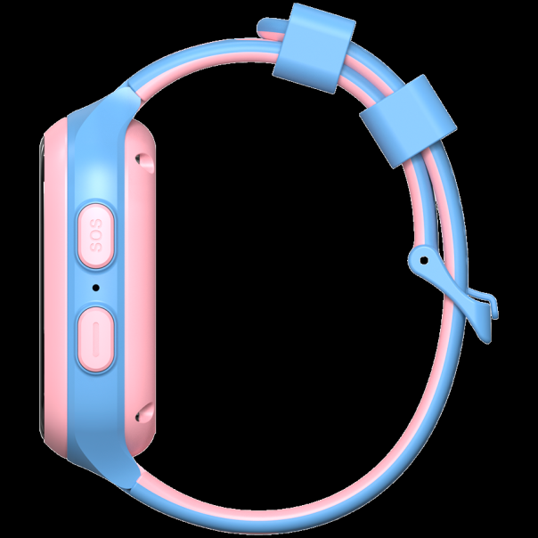 CANYON Dečiji pametni sat ZEFIR KW-49 E-SIM, plava/roza - CNE-KW49PB