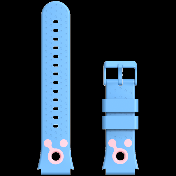 CANYON Dečiji pametni sat ZEFIR KW-49 E-SIM, plava/roza - CNE-KW49PB