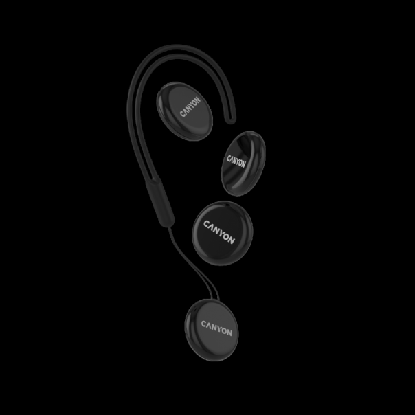 CANYON smart tag ONTAG 1 iOS, crna - CNE-PT01BB