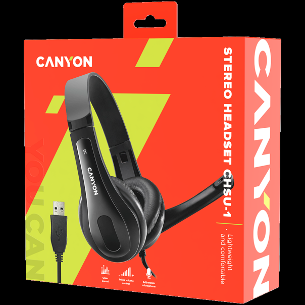 CANYON Slušalice CHSU-1 - CNS-CHSU1B