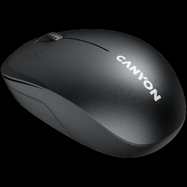 CANYON MW-04, Bluetooth Wireless 3 buttons DPI 1200AA turbo Alkaline battery,Black - CNS-CMSW04B