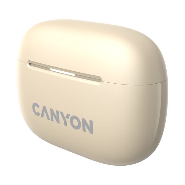 CANYON Bluetooth slušalice OnGo TWS-10, bež - CNS-TWS10BG