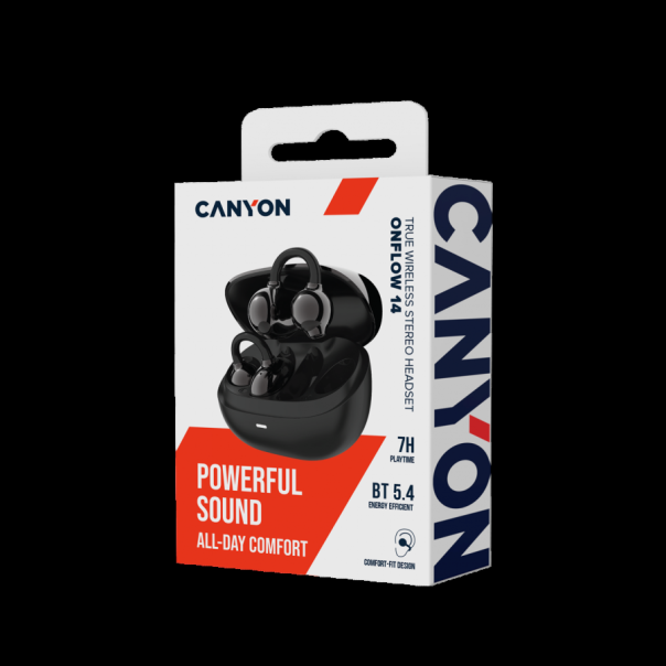 CANYON OWS Ear Clips headset OnFlow 14 Black - EP2958689