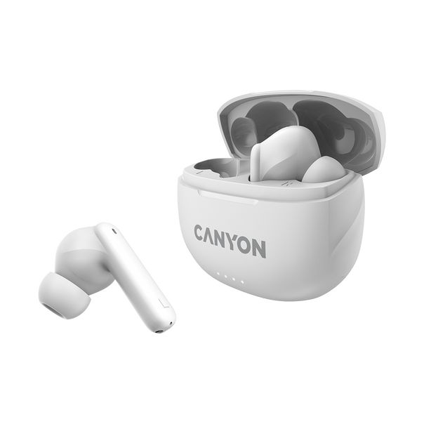 CANYON Bluetooth slušalice TWS-8, bela - CNS-TWS8W