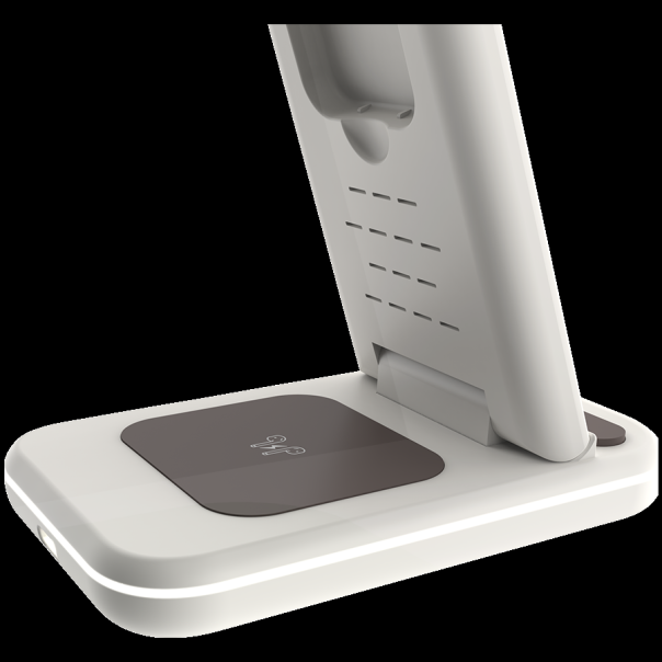 CANYON Bežični punjač WS-304 15W 3in1, svetlo krem - CNS-WCS304CL