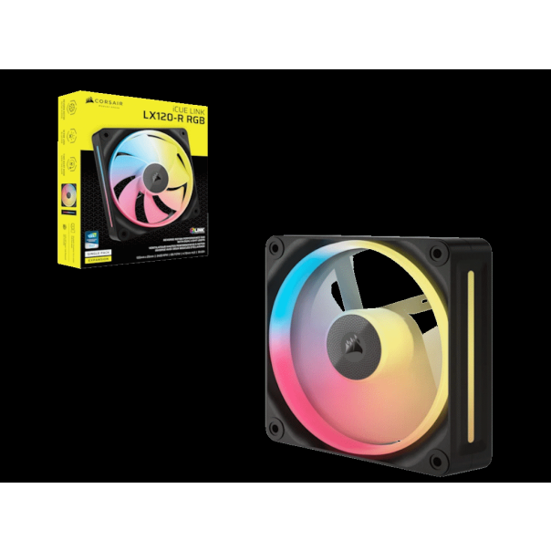 CORSAIR Kuler za PC iCUE Link LX120-R/RGB 120mm single, crna - CO-9051049-WW