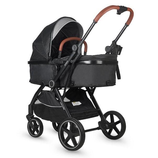 Coccolle Amani Kolica za Bebe 3u1 - Crna - 10205