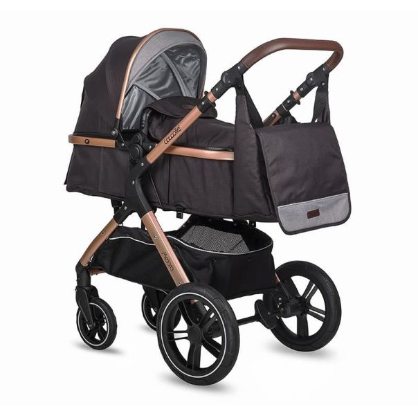 Coccolle Melora Kolica za Bebe 3u1 - Crna - 10207-1