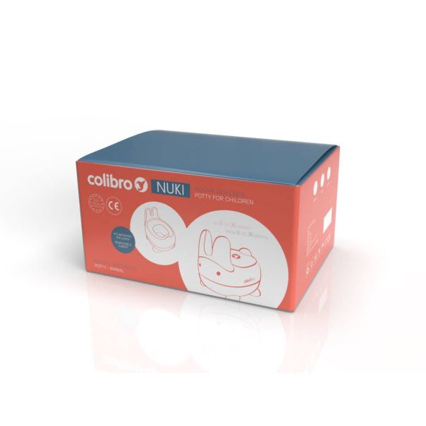 COLIBRO Noša Nuki cloud, bela/siva - NO-CO-NUKI-CL