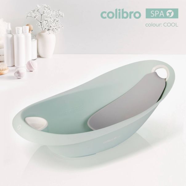 COLIBRO kadica za kupanje bebe 2u1 Spa cool, zelena - WA-CO-SPA-CO