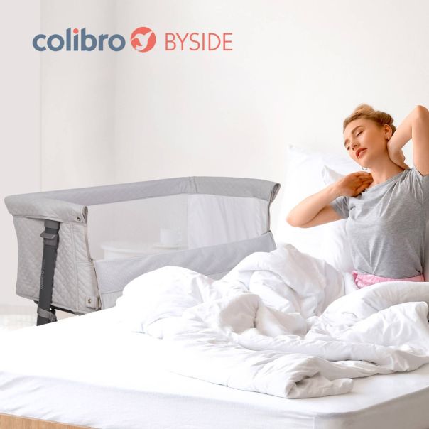 COLIBRO Kolevka za bebe Byside cloud - L-CO-BYSIDE-CL