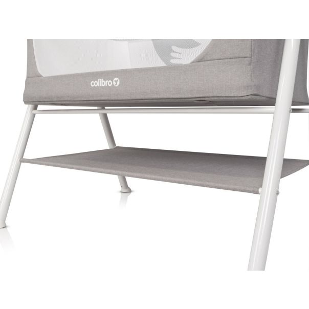 COLIBRO Kolevka za bebe Lindo dove, siva - L-CO-LINDO-DO