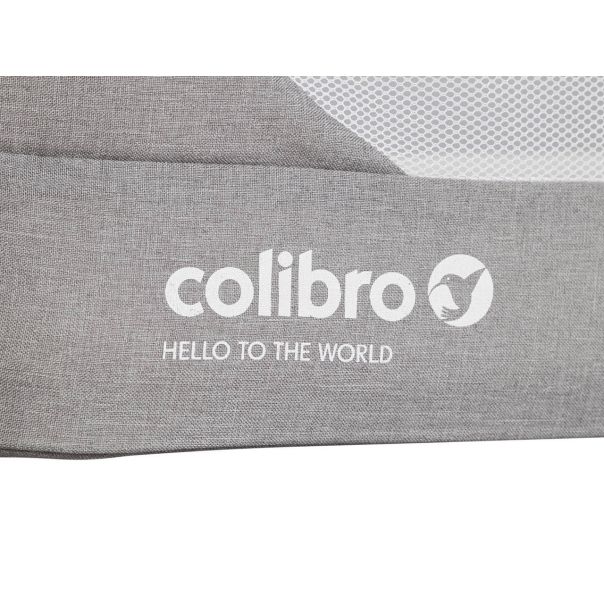 COLIBRO Kolevka za bebe Pino dove, siva - L-CO-PINO-DO