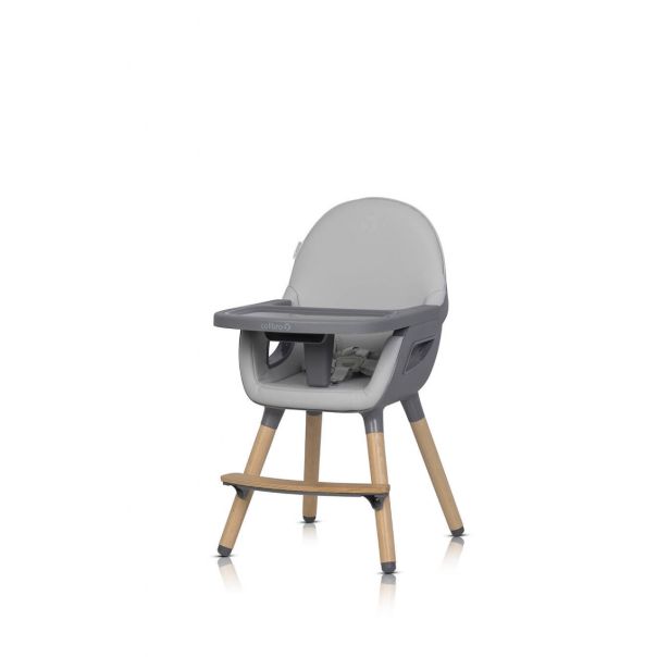 COLIBRO Hranilica za bebe 3u1 Scandi dove, siva - KR-CO-SCANDI-DO