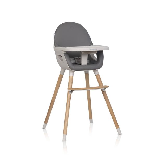 COLIBRO Hranilica za bebe 3u1 Scandi onyx, tamnosiva - KR-CO-SCANDI-ON