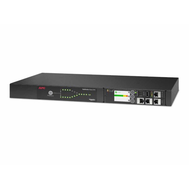 APC NetShelter Rack automatski prekidac za prenos, 1U, 16A, 230V, 2xC20 IN, 8xC13, 1xC19 OUT 50/60Hz - EP3046197