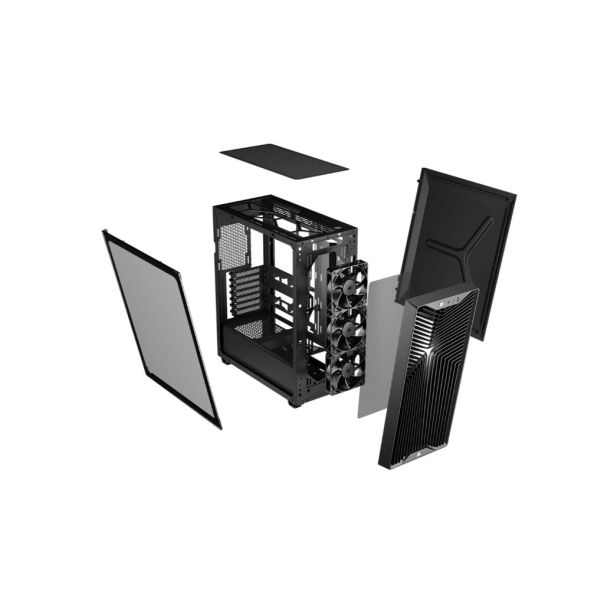 Kucište CORSAIR 3200D RS Mid-Tower/ATX/Mini-Itx/MicroATX/3xRS120/bez napajanja/crna - EP3111575