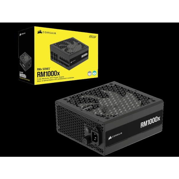 Napajanje CORSAIR RMX RM1000x 1000W/modularno/ATX 3.1/GOLD/crna (EU) - EP2940577