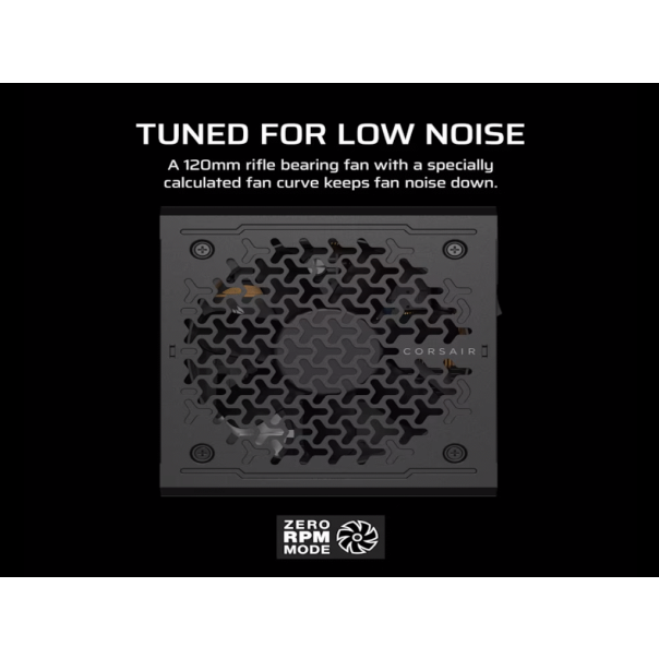 NAPAJANJE CORSAIR RM1000e 1000W/ATX 3.1/PCIe 5.1/80+GOLD/modularno/CRNA - EP2941734