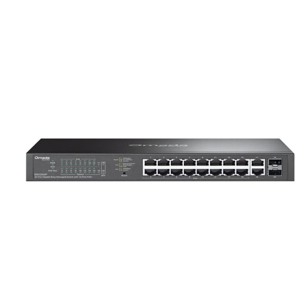 Switch TP-LINK Omada 20-Port Gigabit Easy Managed Switch with 16-Port PoE+ - EP2946798