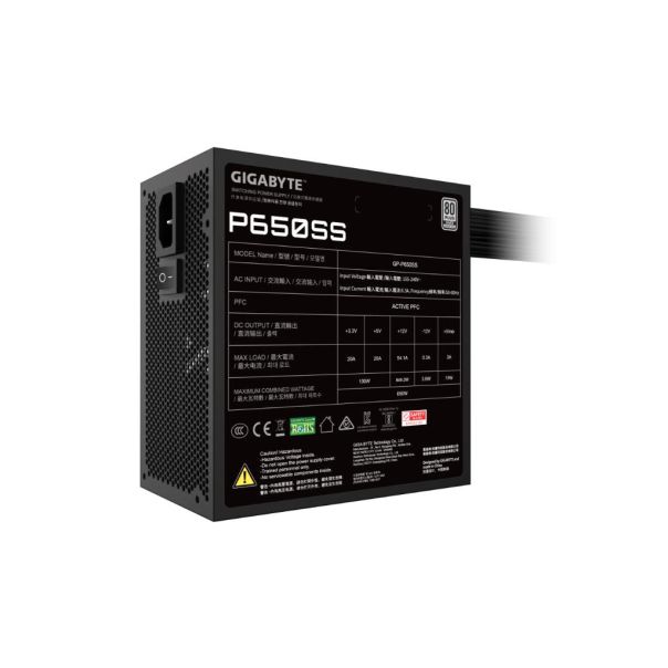 Napajanja GIGABYTE GP-P650SS 650W/Silver - EP3081350