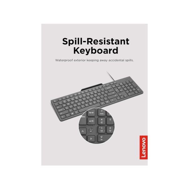 Tastatura+miš LENOVO Lenovo 310/žicni set/USB-A /US Eur/crna - EP2895741