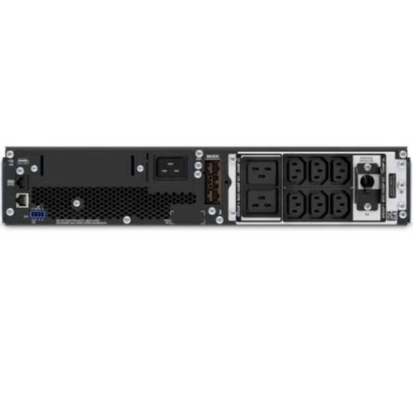 UPS, APC, Smart-UPS, 3000VA, On-Line, doble conv, Rack 2U , 230V, 8xC13+2xC19, SmartSlot, rail set - EP3073139