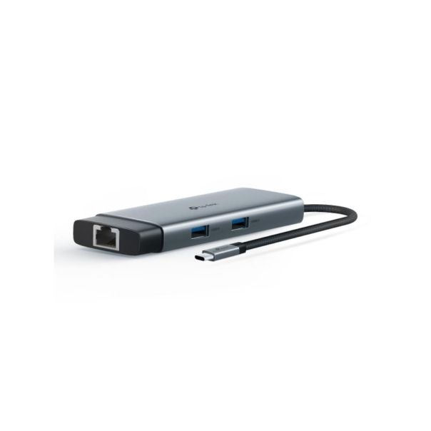 Hub TP-LINK UH6120C USB Type-C 6-Port Hub/1×USB-C/1× HDMI 4K 60Hz Port/1  USB-C PD 100W Port/1× RJ4 - EP3025397