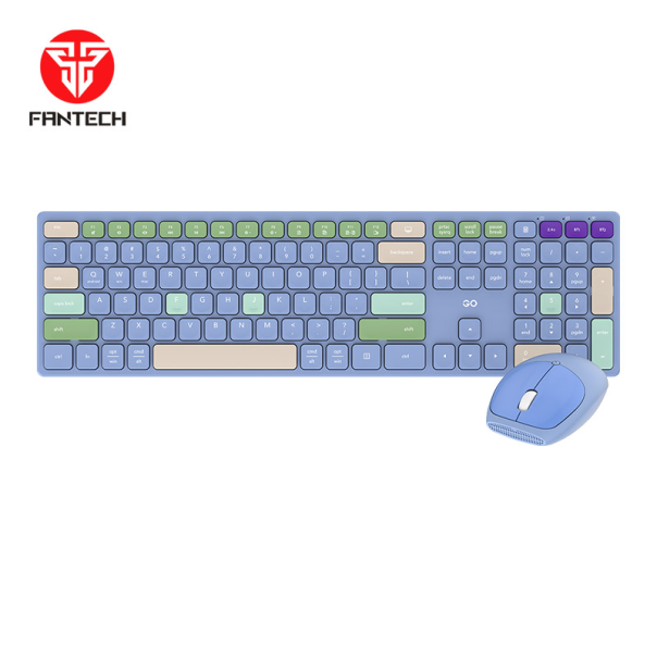 Combo miš i tastatura wireless Fantech WK-895 plavi - G208880