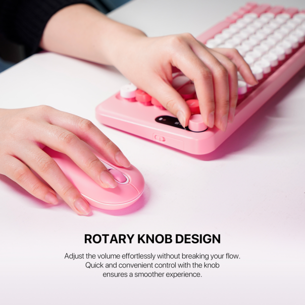 Combo miš tastatura wireless Fantech WK-898 GO mochi85 plava - 221131