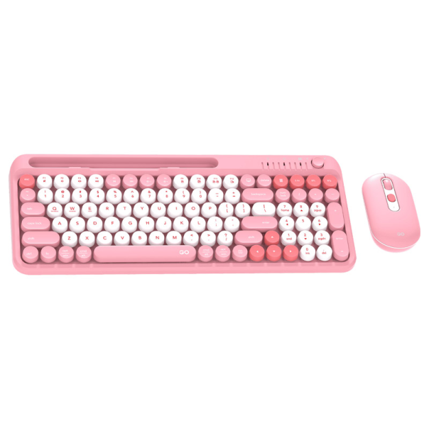 Combo miš tastatura wireless Fantech WK-899 GO mochi101 pink - G221871