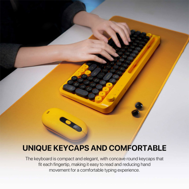 Combo miš tastatura wireless Fantech WK-899 GO mochi101 plava - G221872