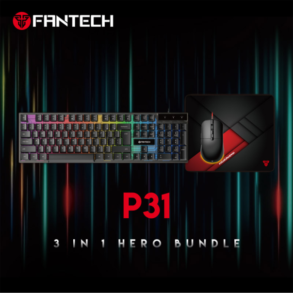 Combo set Gaming Fantech P31 Hero 3u1 - G213764