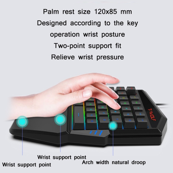 Combo set Gaming T-Wolf TF900 2u1 - 202211