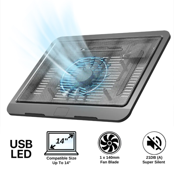 Cooler za laptop Mikuso NCP-063 - 207906