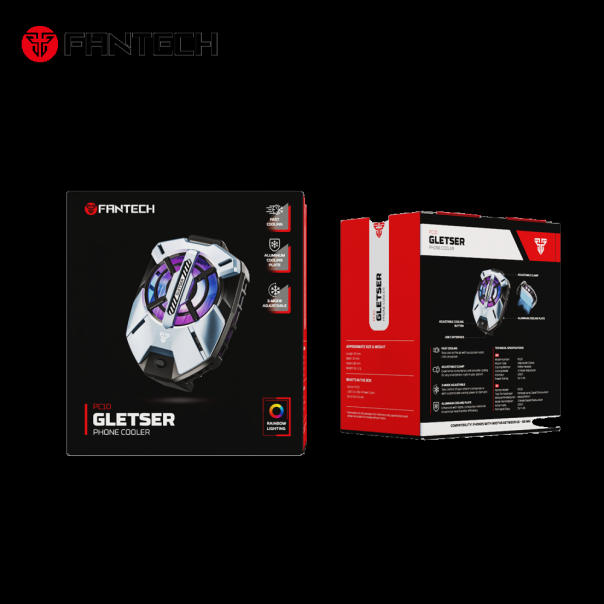 Cooler za telefon Fantech PC10 Glester RGB crni - 217309