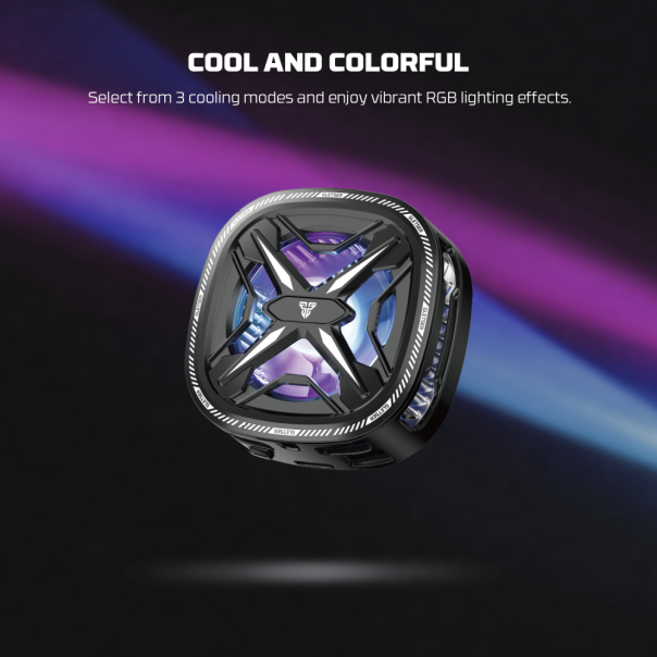 Cooler za telefon Fantech PCM10 Glester Max RGB crni - 217310