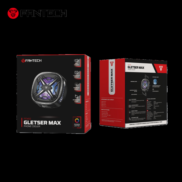 Cooler za telefon Fantech PCM10 Glester Max RGB crni - 217310