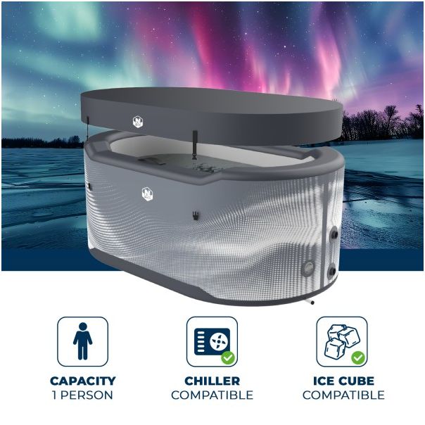 Penguin Ice bath tub - Rashladna kada - 170x92x60cm - 13803-1-1