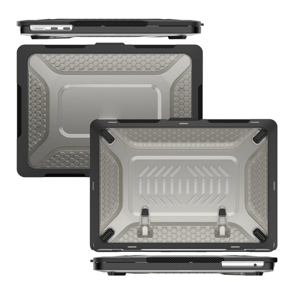 Cover za Macbook Air 13.6 2022/2024 /2025/(M2 A2681/M3 A3113/M4 A3240) crni - 616836