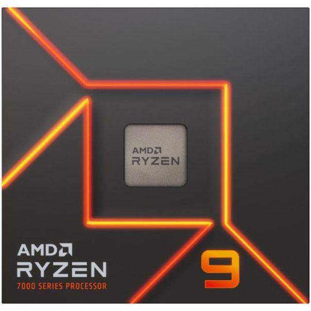 AMD Procesor CPU AM5 Ryzen 9 7900X Box 4,7GHz 12xCore 76MB 170W - CPU007