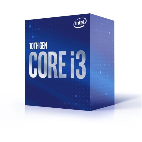 INTEL Procesor CPU S1200 CORE i3 10100F BOX 4x3,6 65W GEN10 - CPU013